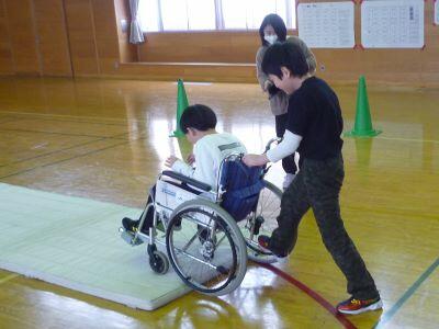 車いす体験