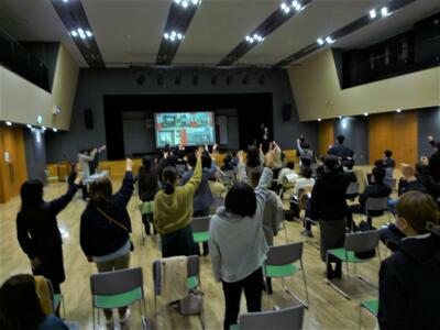 じゃんけん大会で盛り上がり、つかみはOK!