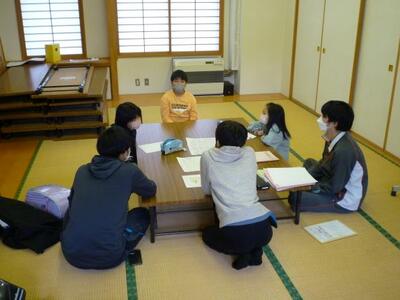 書記局…あいさつ運動について